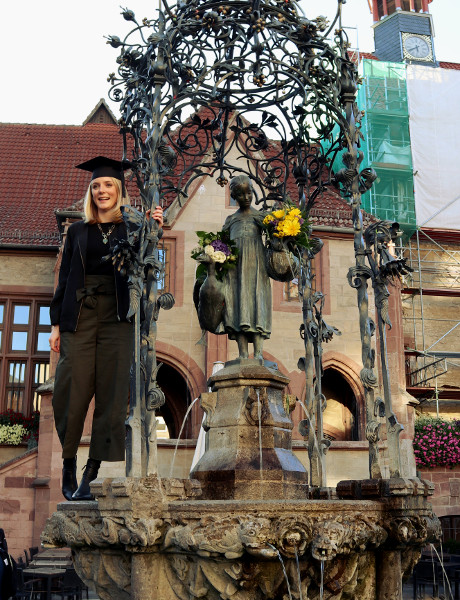 Doktorandin am G�nseliesel