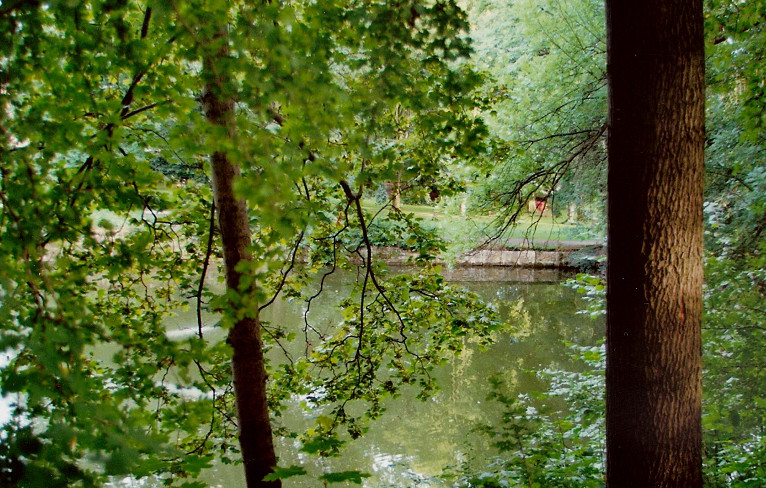 Blick auf den Cheltenhampark G�ttingen