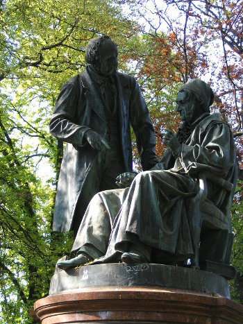Denkmal Gauss und Weber