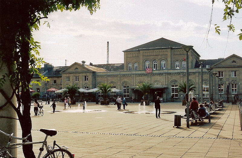 Bahnhof in G�ttingen