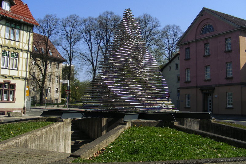 Platz der Synagoge in G�ttingen