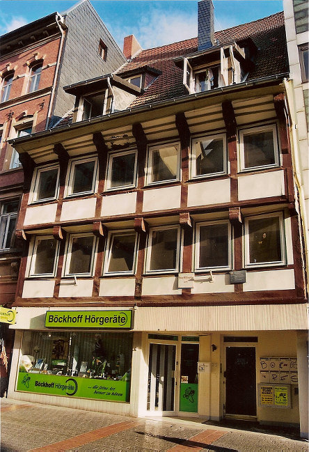 Foto - Rote Stra&szlig;e in G&ouml;ttingen