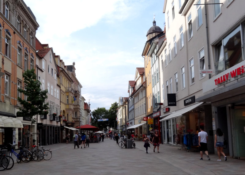 Weenderstra�e nach der Sanierung