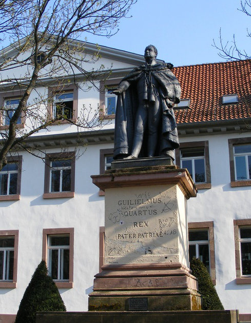 Wilhelmsplatz - K�nig Wilhelm IV
