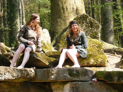 ungewohnte Szenen am Reinsbrunnen