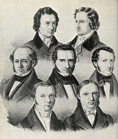 Die G�ttinger Sieben - gemeinfrei