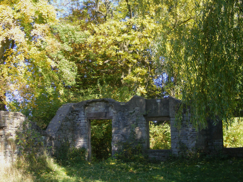 Kerstlinger�derfeld Ruine Gutshof
