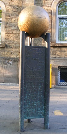 Planetenweg in G�ttingen