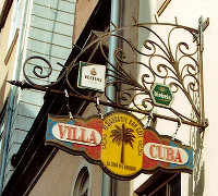 Zunftschild in G�ttingen - Villa Cuba