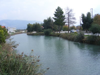 Kleiner Fluss in Plataria