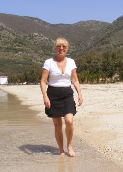 Strand-Spaziergang