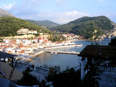 Parga eine kleine Küstenstadt