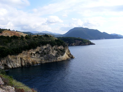 Die Küste Griechenlands