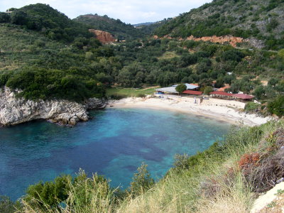 Die Küste Griechenlands