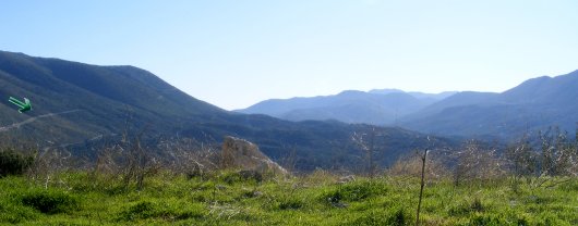 Aussicht von unserem Pausenplatz